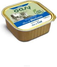 Oasy Pies Delizioso Pate Dorsz – opakowanie karmy