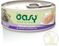 Oasy Specialita Naturale Kurczak Dla Szczeniąt – opakowanie karmy