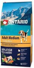 Ontario Adult Medium 7 Fish And Rice Hypoalergiczna