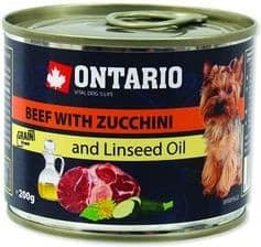 Ontario Dog Mini Beef Zucchini Dandelion And Linseed Oil