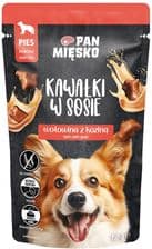 Pan Mięsko Kawałki W Sosie Wołowina Z Koziną Karma Mokra Dla Psa