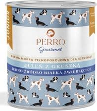 Perro Gourmet Junior Mono Jeleń Z Gruszką