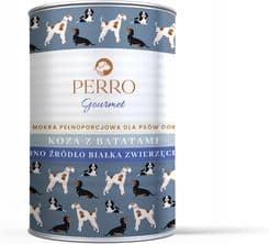 Perro Gourmet Koza Z Batatami Monobiałkowa – opakowanie karmy