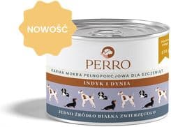 Perro Karma Mokra Indyk Z Dynią Dla Szczeniąt Wszystkich Ras