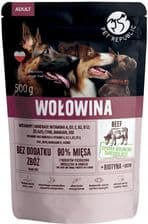 Pet Republic Dla Psa Z Drobno Siekaną Wołowiną W Sosie