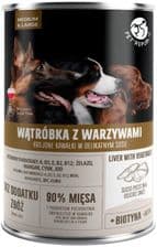 Pet Republic Pies Puszka Wątróbka Warzywa Sos