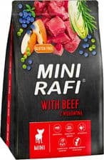 Rafi Mini dla psów małych ras z wołowiną