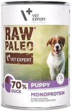 Raw Paleo Puppy Duck Mokra Karma Dla Szczeniąt Z Kaczką