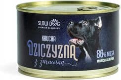 Slow Dog Dziczyzna Z Żurawiną 86% Mięsa