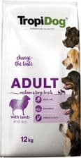 Tropidog Premium Adult Medium & Large Lamb & Rice