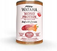 Wataha Mono Protein Adult Dog 94,6% Wołowina Z Marchewką