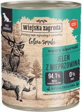 Wiejska Zagroda Karma Mokra Pies Jeleń Z Wieprzowiną