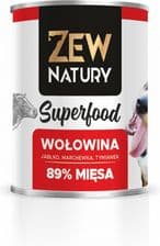 Zew Natury Superfood Mokra Karma Wołowina 89% Mięsa