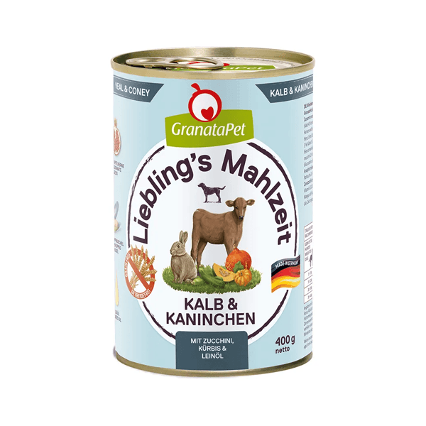 GranataPet Liebling's Mahlzeit Cielęcina i królik