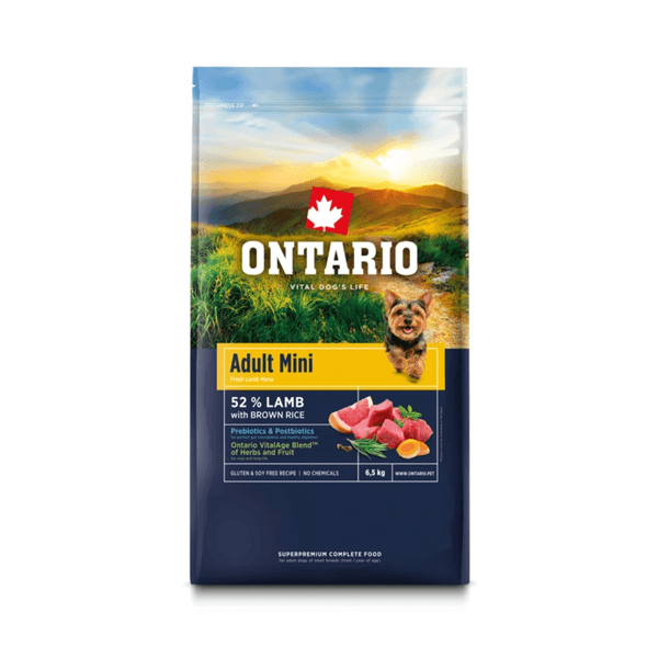 Ontario Adult Mini Lamb & Brown Rice