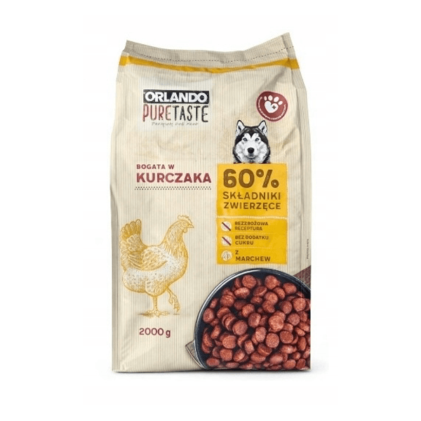Orlando Pure Taste z kurczakiem - karma z lidla