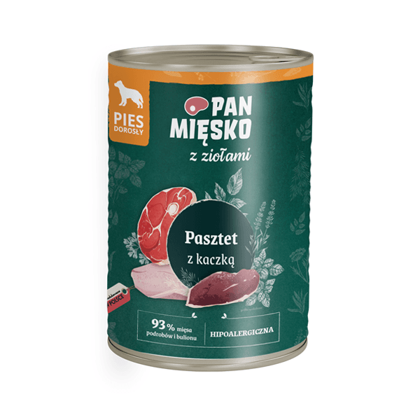 Pan Mięsko z Ziołami Pasztet z kaczką