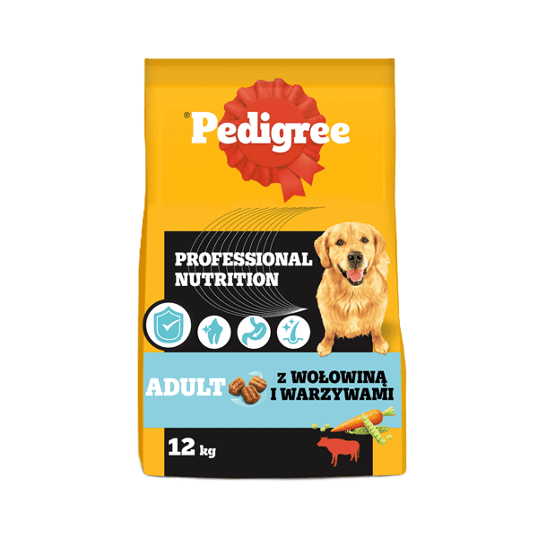 Pedigree Professional Nutrition Adult Wołowina z warzywami