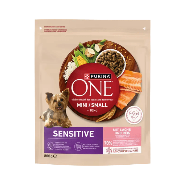 Purina ONE Mini Sensitive z łososiem