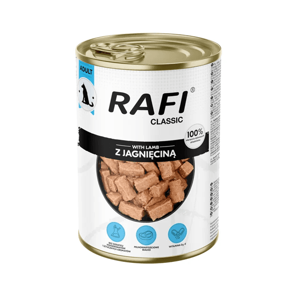 Rafi Classic z jagnięciną mokra karma