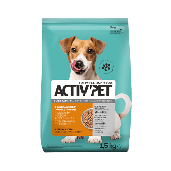 Activ Pet Mini Adult z kurczakiem i warzywami