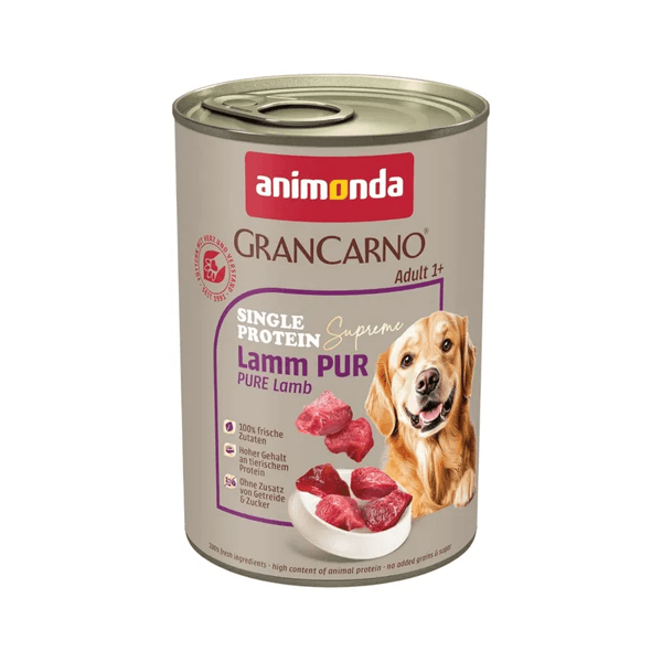 Animonda GranCarno Adult Single Protein Supreme Jagnięcina