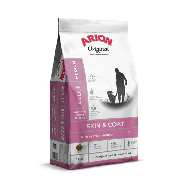 Arion Original Skin & Coat Adult Medium Breed łosoś