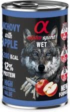 Alpha Spirit Mokra Karma Dla Dorosłych Psów Wszystkich Ras Z Anchois I Jabłkiem – opakowanie karmy