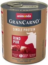 Animonda Grancarno Single Protein Adult Dog Wołowina – opakowanie karmy