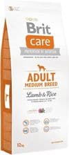 Brit Care Adult Medium Breed Lamb&Rice – opakowanie karmy