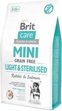 Brit Care Mini Grain Free Light Sterilised – opakowanie karmy
