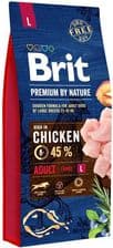 Brit Premium By Nature Adult Large – opakowanie karmy