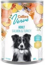 Calibra Verve Gf Adult Salmon Turkey Mokra Karma Dla Psa Z Łososiem I Indykiem – opakowanie karmy