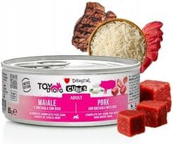 Disugual Cubes Adult Pork Puszka Mięsne Kostki Wieprzowina Bresaola – opakowanie karmy