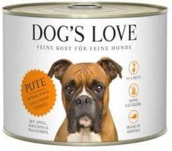 DOG'S LOVE Dogs Love Pute Indyk Z Jabłkami Cukinią I Olejem Z Orzechów Włoskich – opakowanie karmy