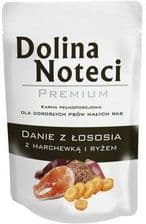 Dolina Noteci Premium Danie Łosoś Z Marchewką I Ryżem – opakowanie karmy
