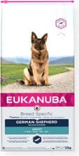 Eukanuba Breed Specific Sucha karma dla dorosłych psów rasy owczarek niemiecki 12kg – opakowanie karmy
