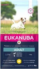 Eukanuba Dla dorosłych psów małych ras bogata w świeżego kurczaka – opakowanie karmy