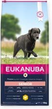 Eukanuba Dla psów starszych dużych ras bogata w świeżego kurczaka – opakowanie karmy