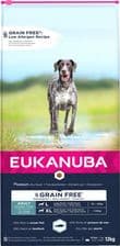 Eukanuba Grain Free Ryba Oceaniczna dla dorosłych psów dużych ras – opakowanie karmy