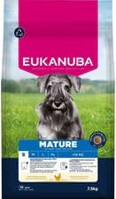 Eukanuba Sucha karma dla dojrzałych psów małych ras bogata w świeżego kurczaka 7,5kg – opakowanie karmy