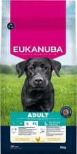 Eukanuba Sucha karma dla dorosłych psów dużych ras bogata w świeżego kurczaka 15kg – opakowanie karmy