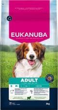 Eukanuba Sucha karma dla dorosłych psów małych i średnich ras bogata w jagnięcinę i ryż 3kg