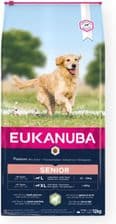 Eukanuba Sucha karma dla starszych psów dużych ras bogata w jagnięcinę i ryż 12kg – opakowanie karmy
