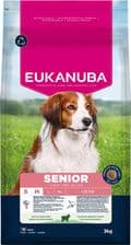Eukanuba Sucha karma dla starszych psów małych i średnich ras bogata w jagnięcinę i ryż 3kg