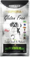 Euphoria Karma Dla Szczeniąt Gluten Free Z Jagnięciną Małe i Średnie Rasy – opakowanie karmy