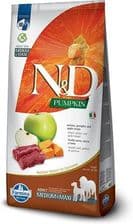 Farmina N&D Dog Venison Pumpkin &Apple Karma Dla Dorosłych Psów Średnich I Dużych Ras – opakowanie karmy