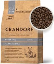 Grandorf Rabbit & Turkey Adult Medium Maxi Karma Dla Psów Dorosłych Średnich I Dużych Ras