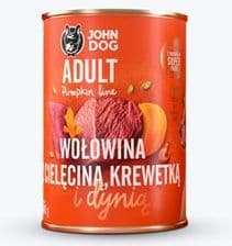 John Dog Pumpkin Line Wołowina Z Cielęciną Krewetkami I Dynią