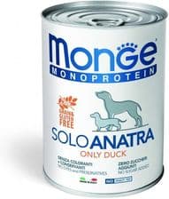 Monge Monoprotein Solo Dog Kaczka – opakowanie karmy